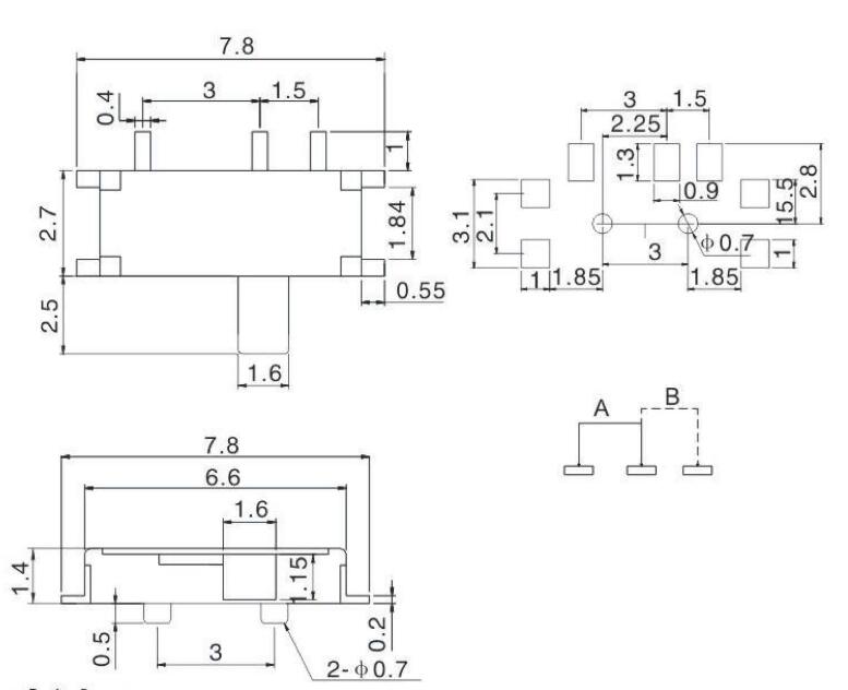 MSK-01G(長(zhǎng)柄)撥動(dòng)開關(guān)