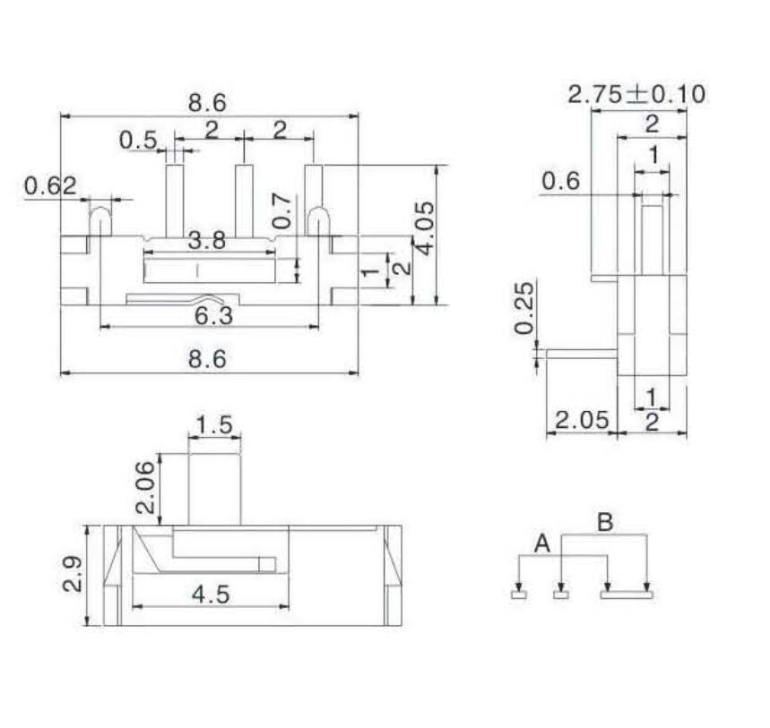 MSK-03A撥動(dòng)開關(guān)