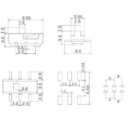 MSK-04J撥動(dòng)開(kāi)關(guān)