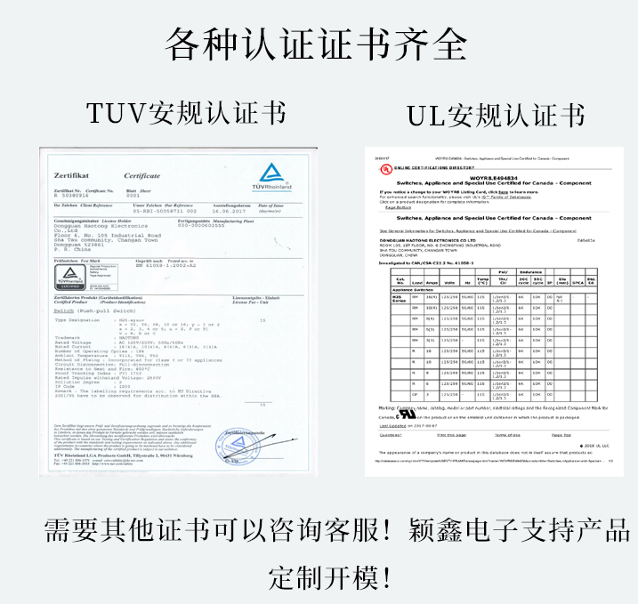 塑膠撥動開關